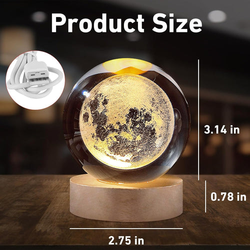 Celestial Moon & Stars Night Light
